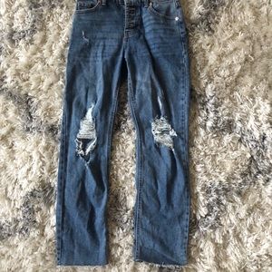 Vintage style mom jeans